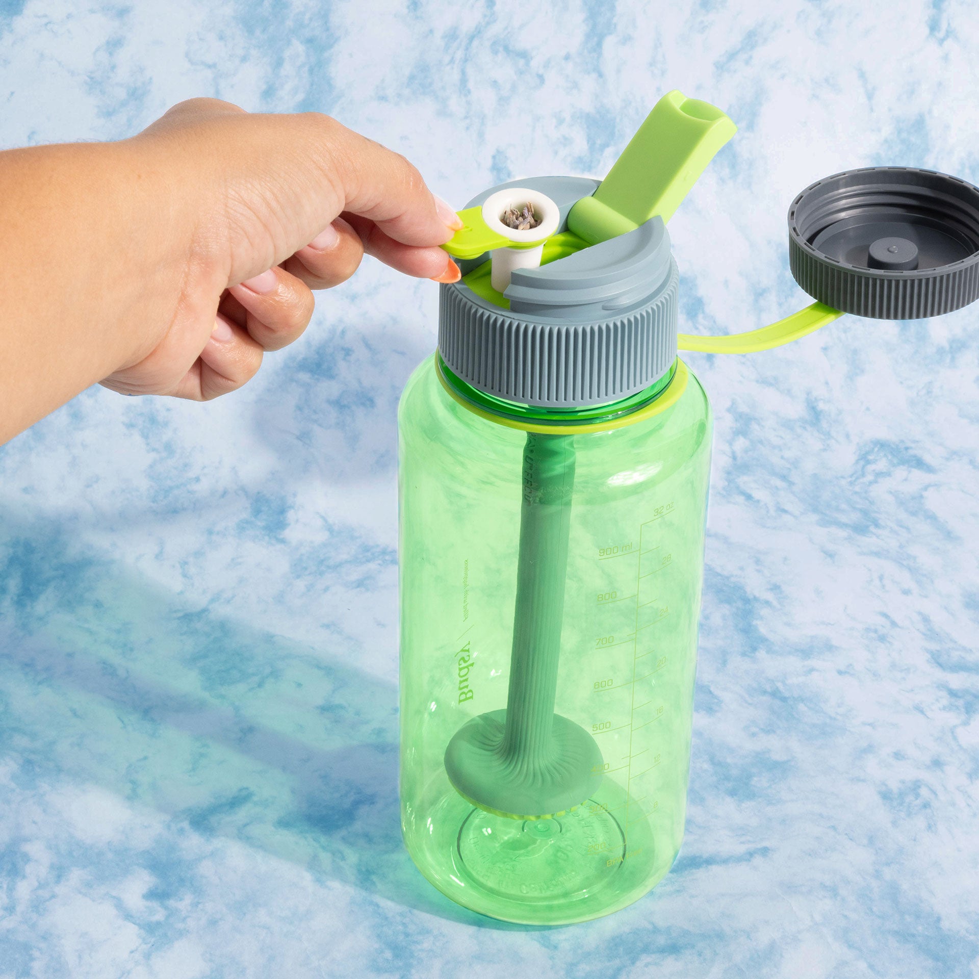 Budsy: Travel Bong - Emerald