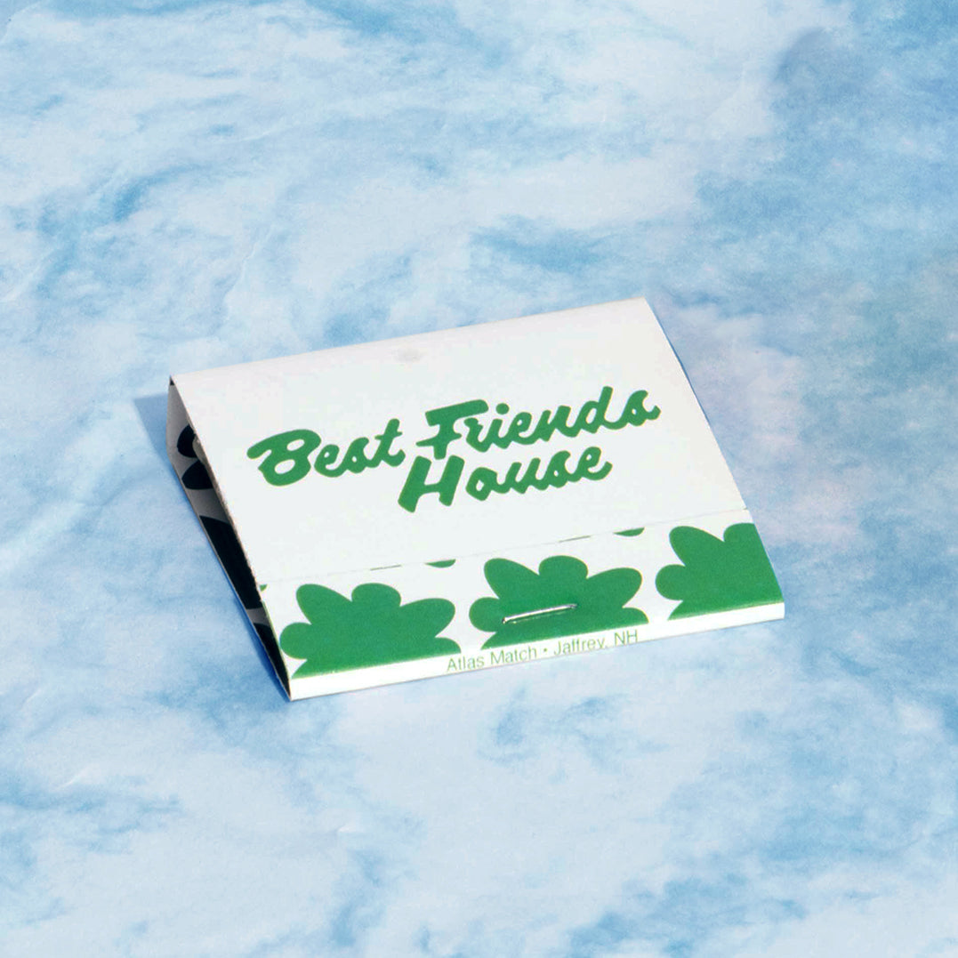 Best Friend's House matchbook
